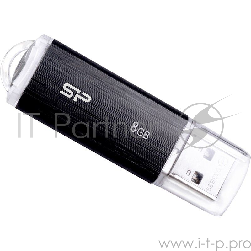 Носитель информации Silicon Power USB Drive 8Gb Ultima U02 SP008GBUF2U02V1K {USB2.0, Black}