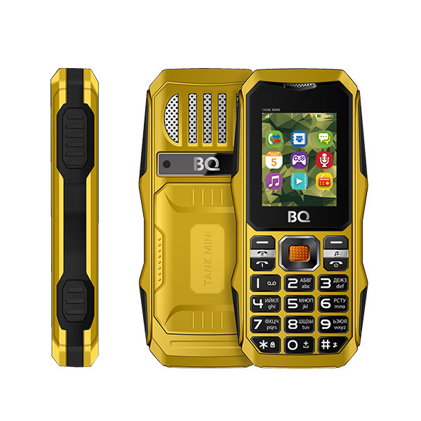 Мобильный телефон BQ 1842 Tank mini Yellow
