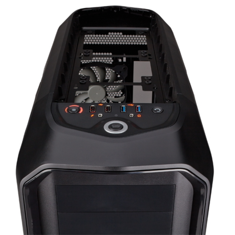 Корпус Bigitower Corsair Graphite 780T CC-9011063-WW, E-ATX, черный (без БП)