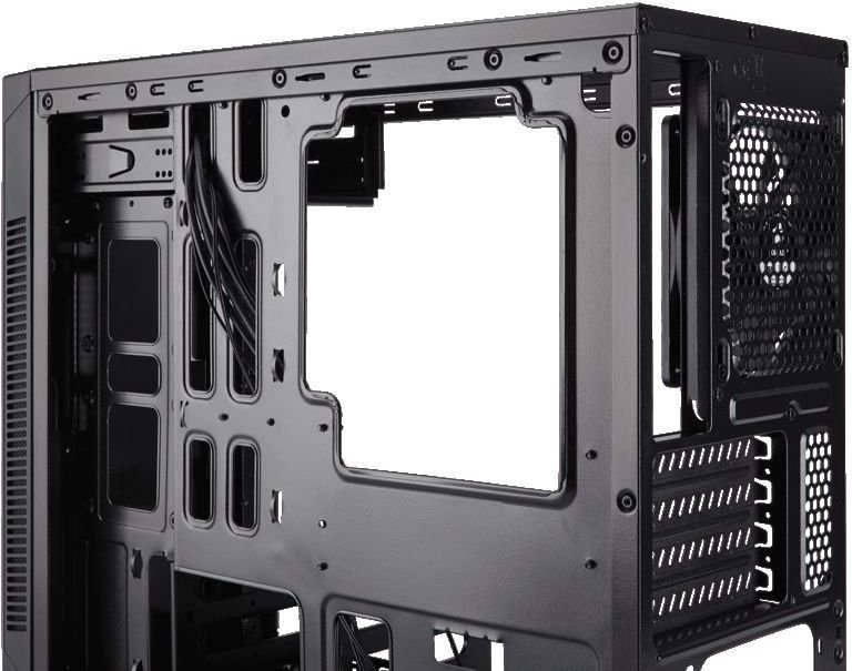 Корпус Minitower Corsair Carbide 88R CC-9011086-WW, mATX, черный (без БП)