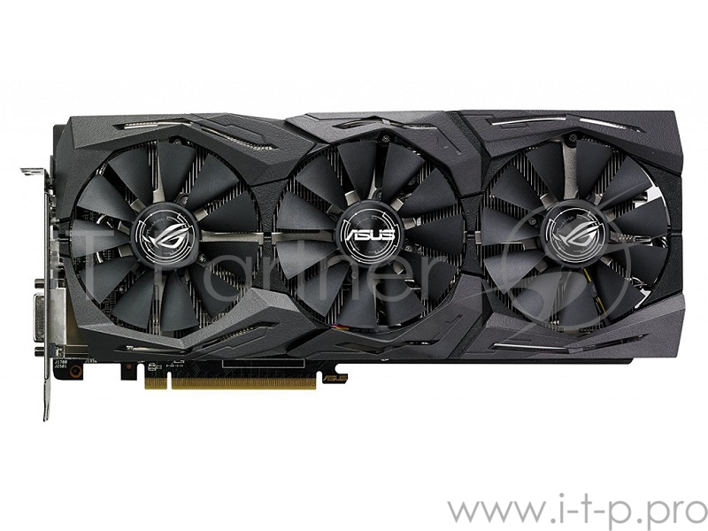 Видеокарта ASUS Radeon RX 580 8ГБ ROG-STRIX-RX580-O8G-GAMING (Radeon RX 580, DDR5, DVI, 2xHDMI, 2xDP) (PCI-E)