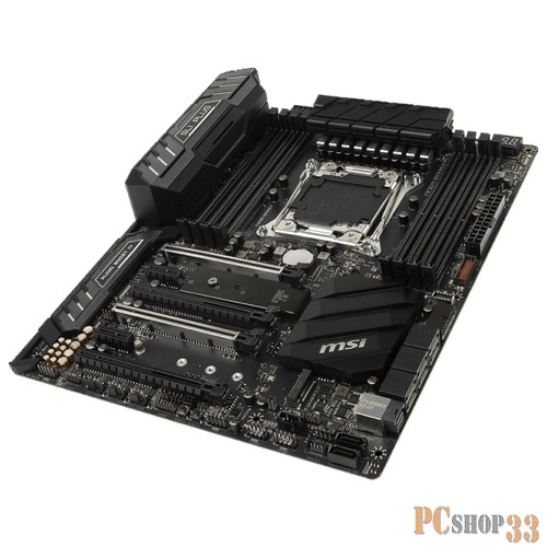 Материнская плата MSI X299 SLI PLUS RTL {S2066, X299, 8xDDR4, 4xPCI-Ex16, 2xPCI-Ex1, SATA III+RAID, M.2, U.2, 2xGB Lan, USB3.1, ATX}