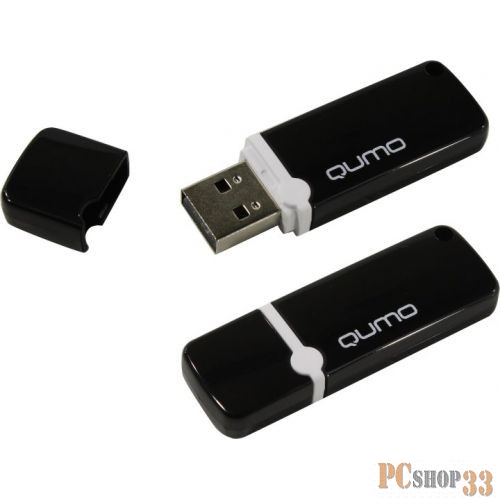Носитель информации USB 2.0 QUMO 64GB Optiva 02 Black QM64GUD-OP2-black