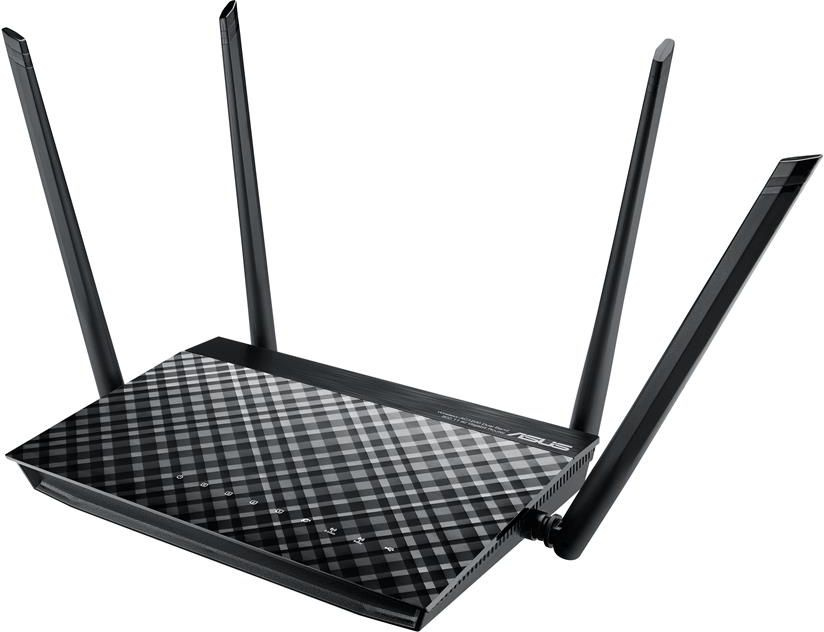 Сетевое оборудование ASUS RT-AC57U маршрутизатор стандарта Wi-Fi 802.11ac (AC1200)