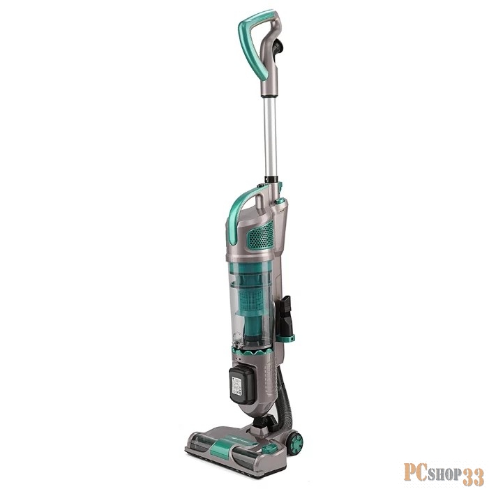 Пылесос 521-3-КТ Вертикальный пылесос Kitfort Мощность: 170 Вт.Ёмкость пылесборника: 2,0 л.серо-зеленый