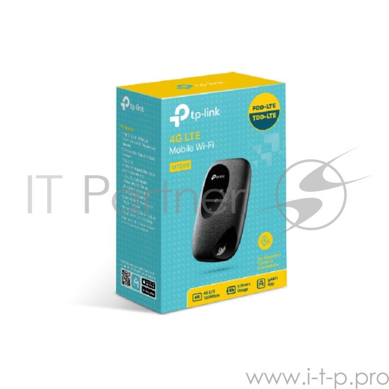 Сетевое оборудование TP-Link M7200 LTE-Advanced Мобильный Wi-Fi роутер
