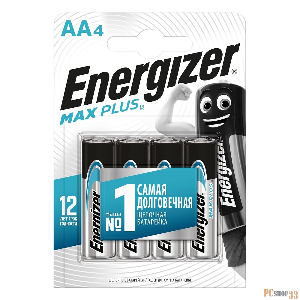 Батарейка Energizer Maximum LR6/E91 AA FSB4 (4 шт. в уп-ке)