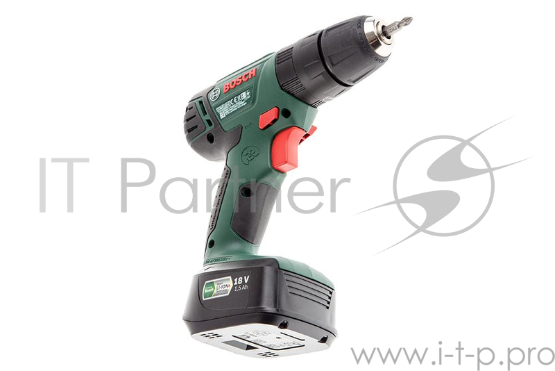 Дрель-шуруповерт ударная Bosch PSB 1800 LI-2 аккум. патрон:быстрозажимной (кейс в комплекте)