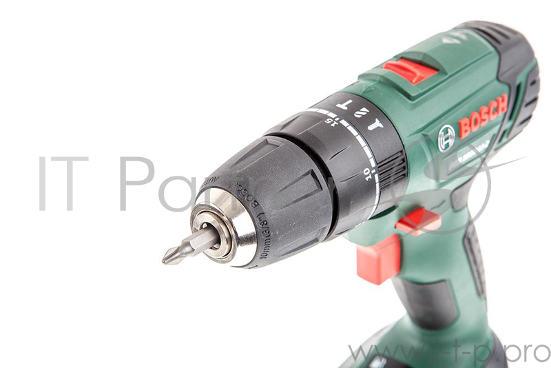Дрель-шуруповерт ударная Bosch PSB 1800 LI-2 аккум. патрон:быстрозажимной (кейс в комплекте)