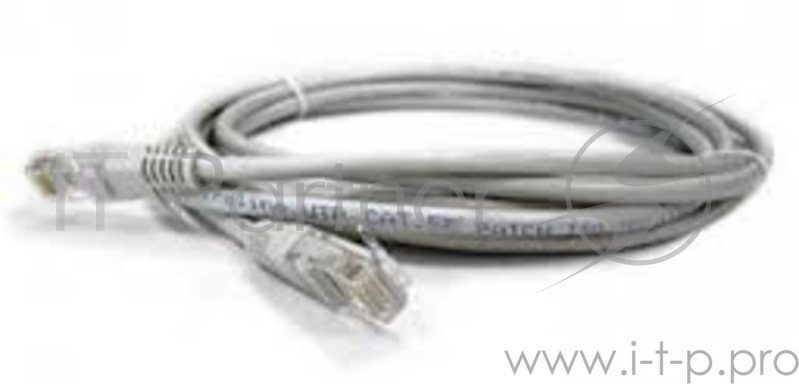 Кабель Патч-корд Molex UTP PCD-01001-0E вилка RJ-45-вилка RJ-45 кат.5е 1м серый LSZH