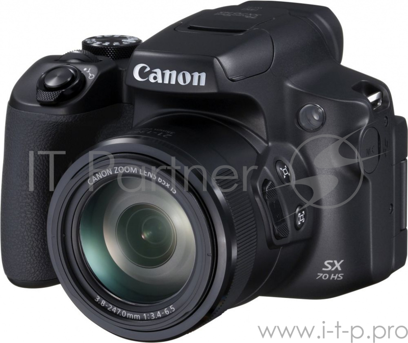 Фотоаппарат Canon PowerShot SX70 HS черный 16Mpix Zoom65x 3 1080p SDXC CMOS IS opt 5minF turLCD rot