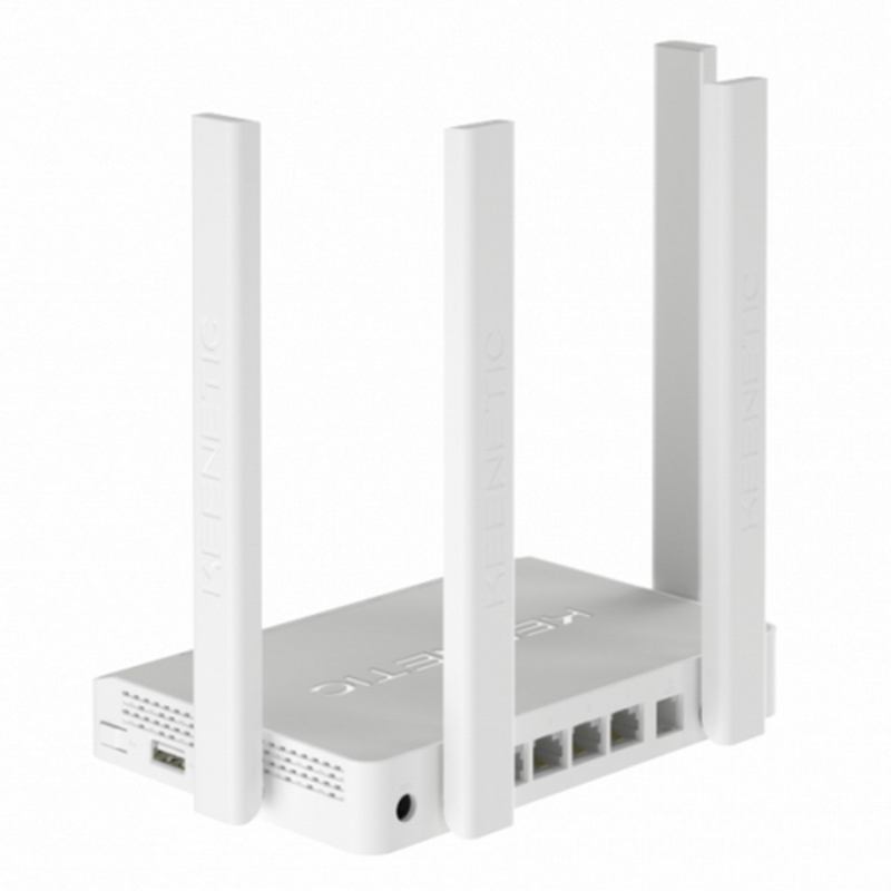 Маршрутизатор беспроводной Keenetic Duo (KN-2110) AC1200 10/100BASE-TX/xDSL/4G ready белый
