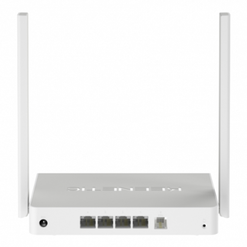 Маршрутизатор беспроводной Keenetic DSL (KN-2010) N300 10/100BASE-TX/xDSL/4G ready белый