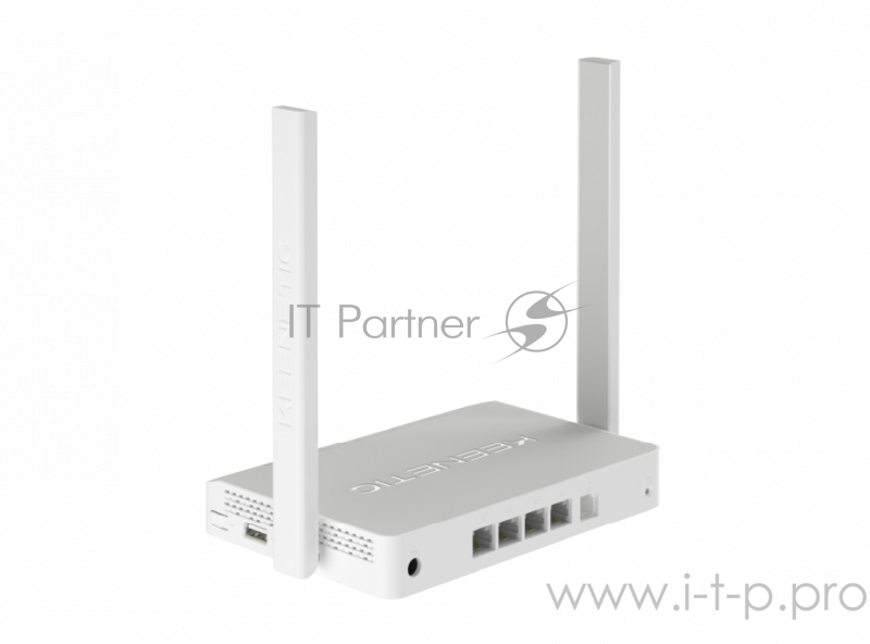 Маршрутизатор беспроводной Keenetic DSL (KN-2010) N300 10/100BASE-TX/xDSL/4G ready белый
