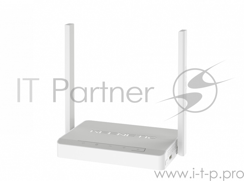 Маршрутизатор беспроводной Keenetic DSL (KN-2010) N300 10/100BASE-TX/xDSL/4G ready белый