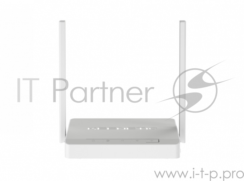 Маршрутизатор беспроводной Keenetic DSL (KN-2010) N300 10/100BASE-TX/xDSL/4G ready белый