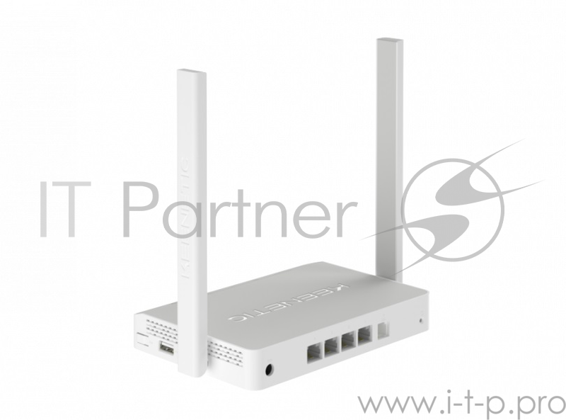 Маршрутизатор беспроводной Keenetic DSL (KN-2010) N300 10/100BASE-TX/xDSL/4G ready белый