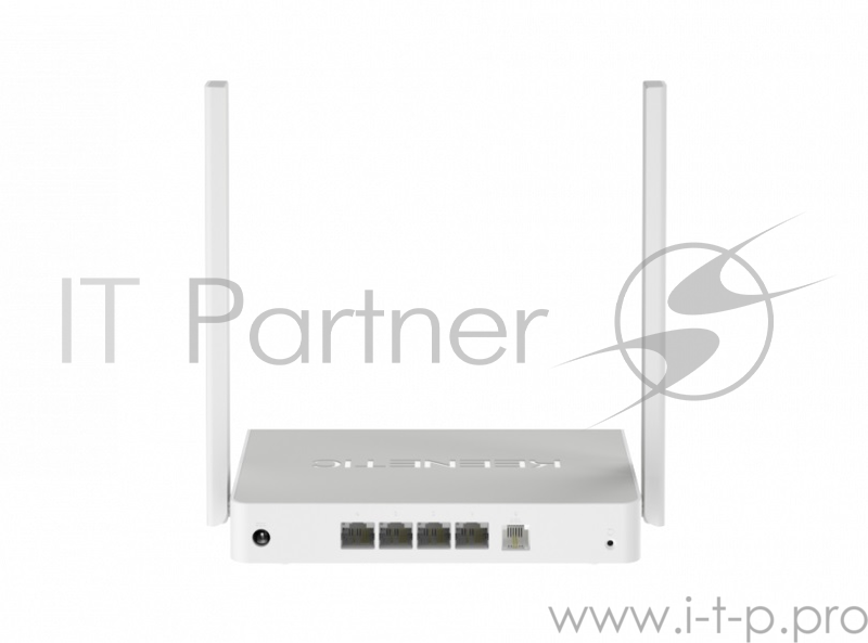 Маршрутизатор беспроводной Keenetic DSL (KN-2010) N300 10/100BASE-TX/xDSL/4G ready белый