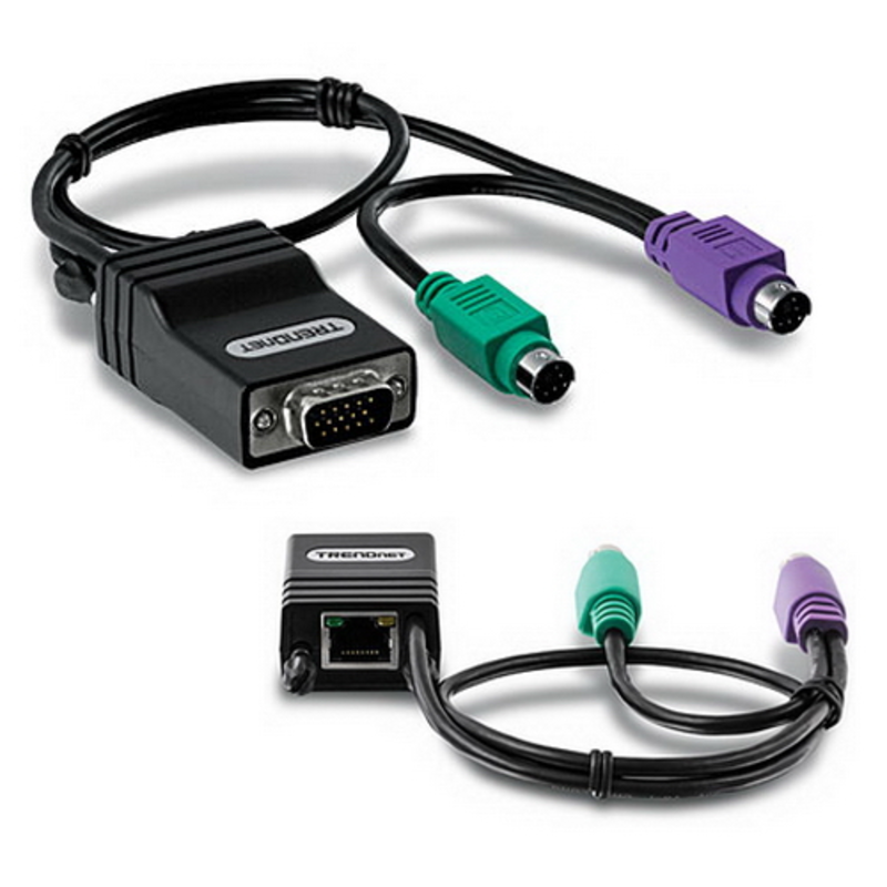 Переключатель консоли CAT5 PS/2 Server Interface TK-CAT5P RTL {64}