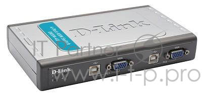 Переключатель KVM D-Link DKVM-4U 4xPC port