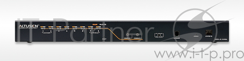 Переключатель KVM ATEN KH2508A-AX-G 2-Console 8-Port Cat 5 High Density KVM