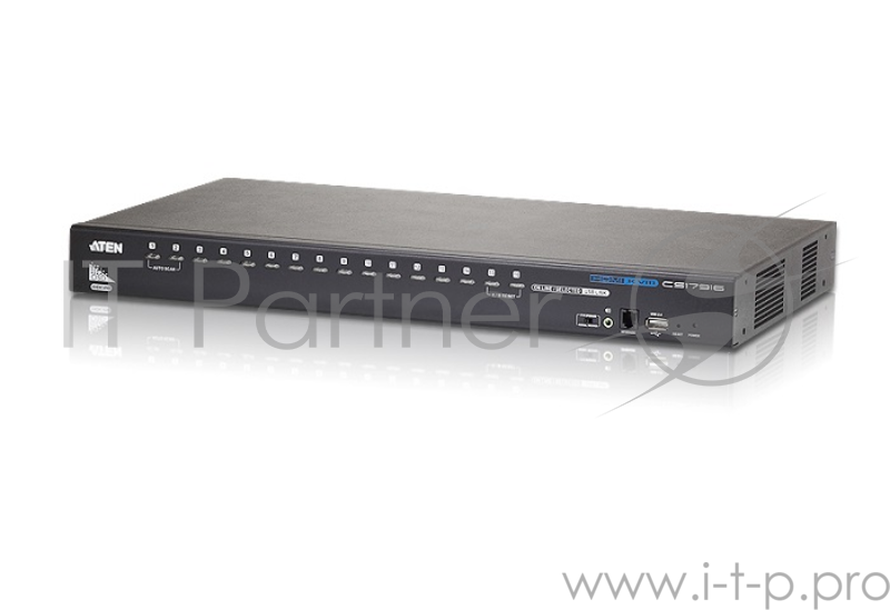 Переключатель KVM ATEN CS17916-AT-G 16 PORT USB HDMI KVM SWITCH W/EU PW CORD