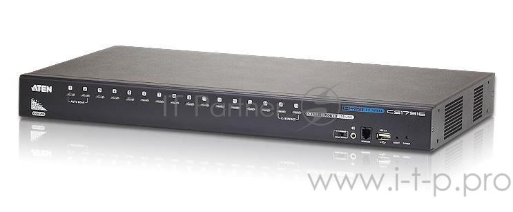 Переключатель KVM ATEN CS17916-AT-G 16 PORT USB HDMI KVM SWITCH W/EU PW CORD