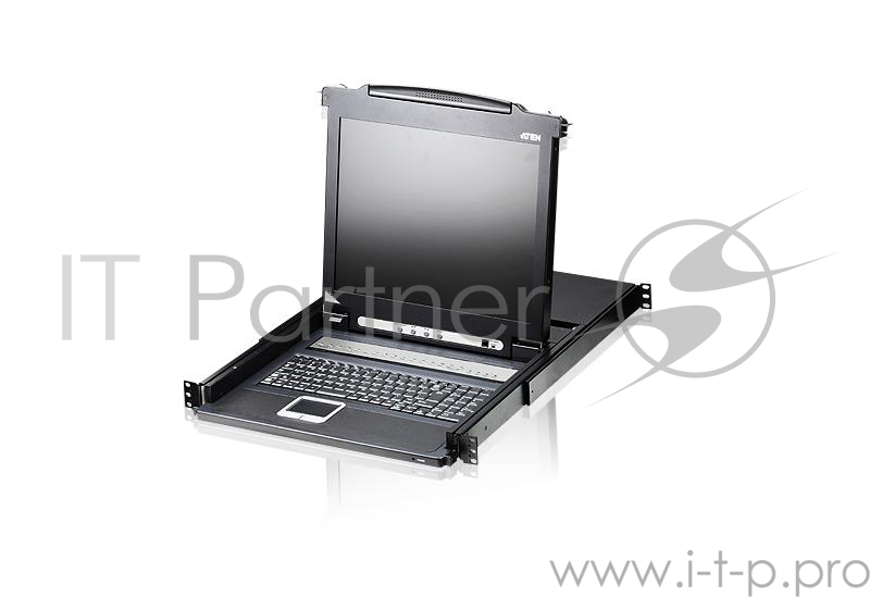 Переключатель KVM ATEN CL1008M-ATA-RG SLIDEAWAY 8P 17INCH LCDKVM SWITCH