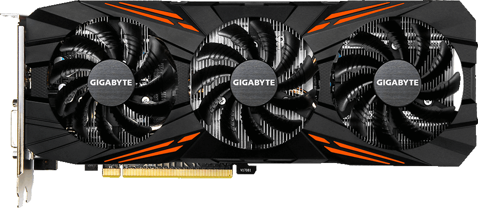 Видеокарта Gigabyte GTX1070 8GB GDDR5 N1070G1 GAMING-8GD V2