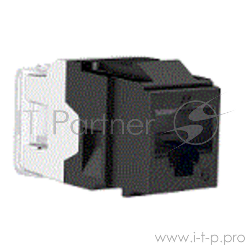Schneider Electric Actassi Коннектор RJ-45 S-110 Keystone кат.6 UTP, черный