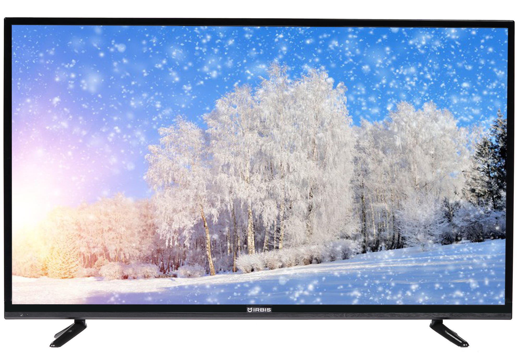 IRBIS 43S30UD108B, 43, 3840x2160, 16:9, Digital (DVB-T2/PAL/SECAM), Input (AV RCA mini, USBx2, YpBP