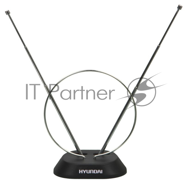 Антенна телевизионная Hyundai H-TAI100 3дБ пассивная черный