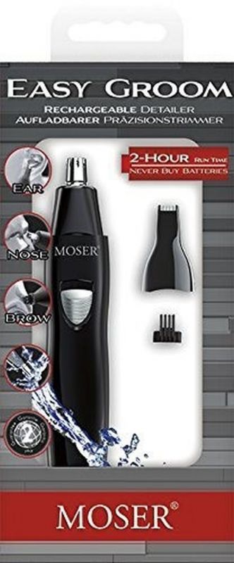 Триммер Moser Easy Groom Detailer черный (насадок в компл:1шт)