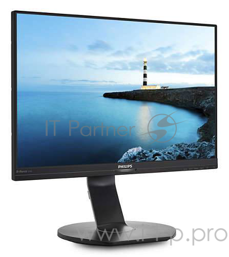 Монитор 24 Philips 240B7QPJEB/00(01) Black IPS, 1920x1200, 5ms, 300 cd/m2, 1000:1 (DCR 20M:1), D-Su