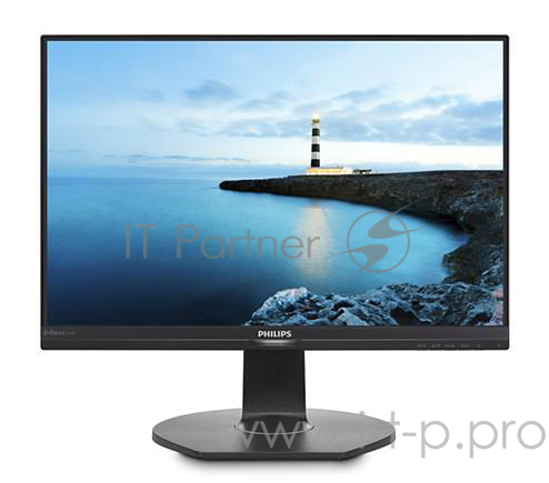 Монитор 24 Philips 240B7QPJEB/00(01) Black IPS, 1920x1200, 5ms, 300 cd/m2, 1000:1 (DCR 20M:1), D-Su