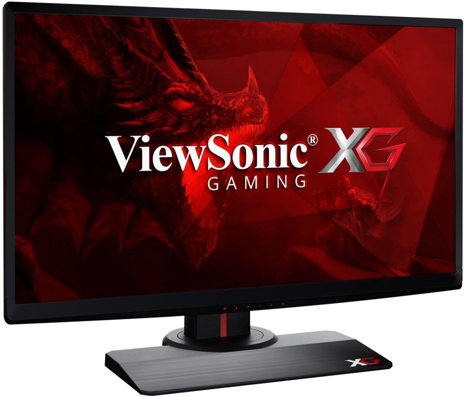МОНИТОР 24.5 Viewsonic XG2530 Black-Red с поворотом экрана (LED, 1920x1080, 1 ms, 170°/160°, 400 cd