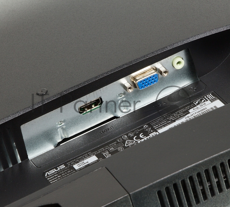 Монитор 21.5 ASUS VP228HE 1920x1080, 1ms (GtG) 200 cd/?, 100M:1, 1.5W x 2, HDMI, D-Sub