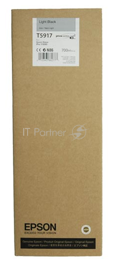 Картридж EPSON T5917 серый для Stylus Pro 11880