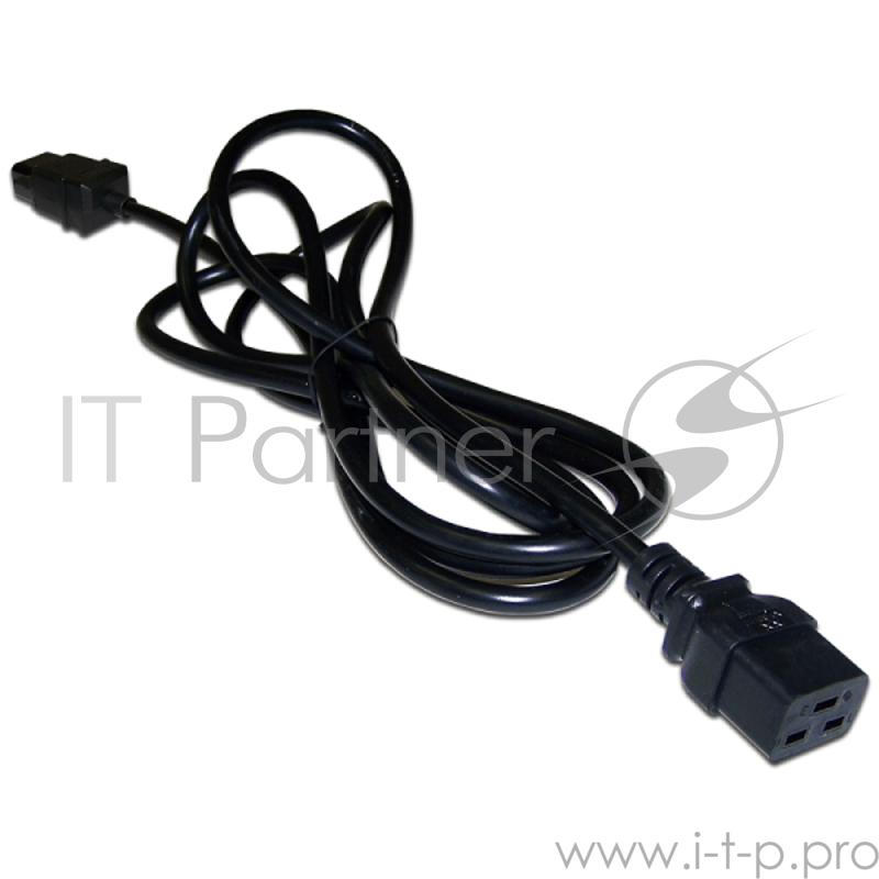 Шнур питания Lanmaster C19 C20 LAN-PP19/20-16A-5.0 (упак.:1шт) 1м
