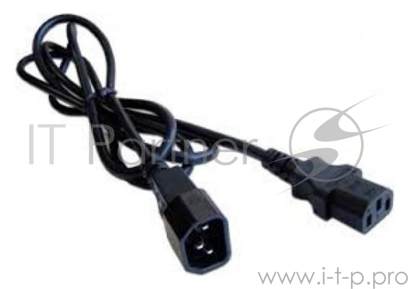 Шнур питания Lanmaster LAN-PPM-10A-1.5 C14-C13 3х0.75 220V 10A 1.5m