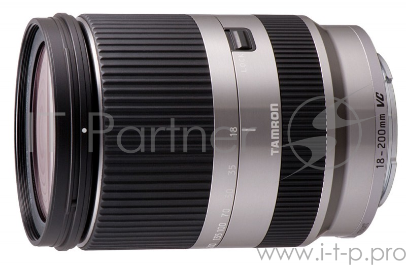 Объектив Tamron 18-200мм F3.5-6.3 Di III для Sony NEX (со стабилизатором) Серебристый