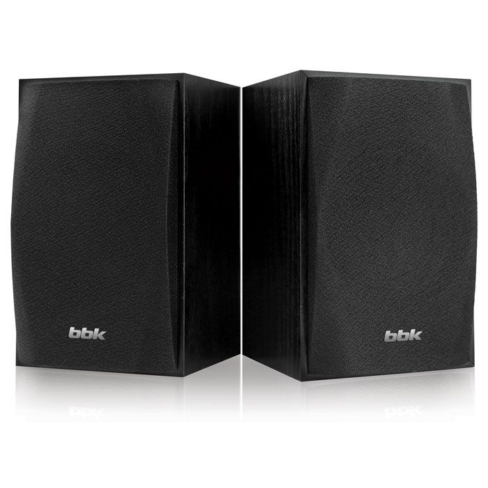 Колонки BBK SP-09 2.0 черный 3Вт