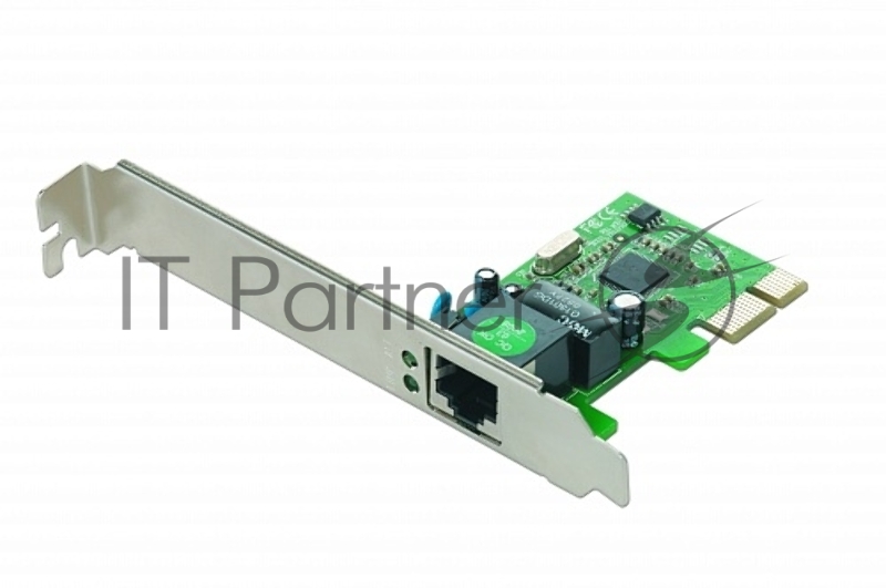 Сетевой адаптер Ethernet Gembird NIC-GX1 1000/100/10, PCI-express, чипсет RTL8139C