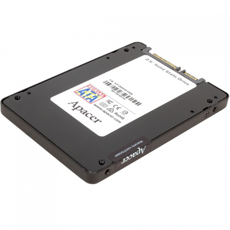 Твердотельный накопитель SSD 2.5 256 Gb Apacer SATA 3 AS510S AP256GAS510SB-1