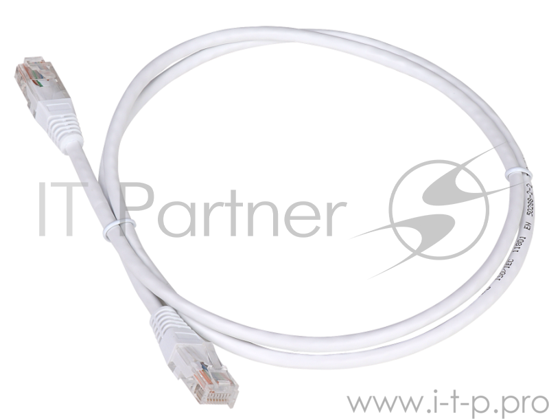 Патч-корд TWT UTP кат.5e, с заливными колпачками, 15.0 м, белый