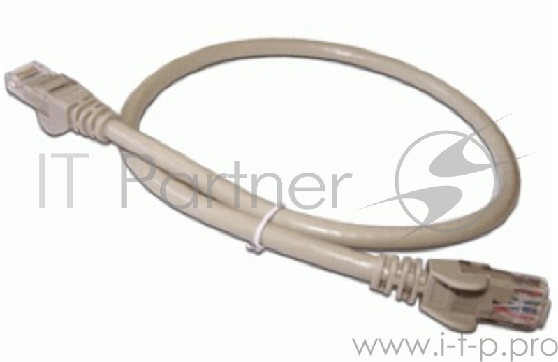 Патч-корд LANMASTER UTP, кат. 6, RJ45-RJ45, серый, длина 1.5 м