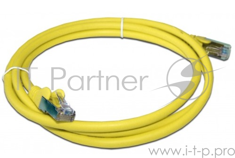 Патч-корд LANMASTER LSZH FTP кат.6, 3.0 м, желтый
