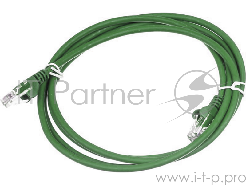 Патч-корд LANMASTER LSZH UTP кат.5e, 0.5 м, зеленый