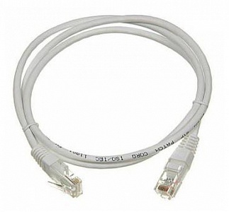 Кабель Патч-корд Lanmaster UTP LAN-PC45/U5E-3.0-GY вилка RJ-45-вилка RJ-45 кат.5е 3м серый LSZH (уп.