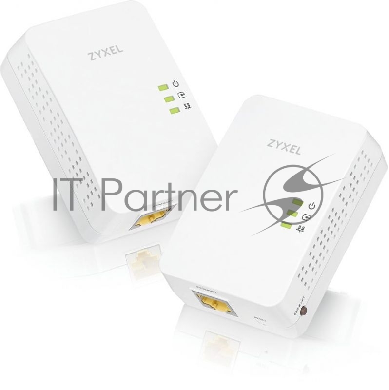 Сетевой адаптер HomePlug AV Zyxel PLA5405V2-EU0201F PLA5405V2 Ethernet (упак.:2шт)
